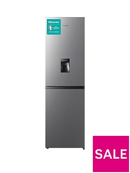 hisense-rb327n4wc1-55cm-wide-total-no-frost-fridge-freezer-silver