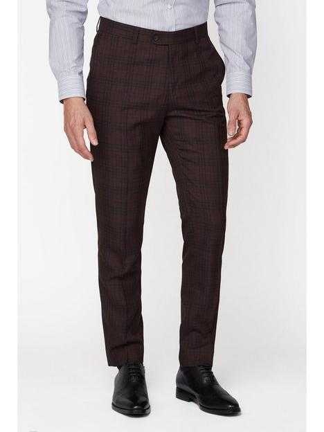 jeff-banks-bold-check-brit-suit-trousers-in-super-slim-fit-burgundy