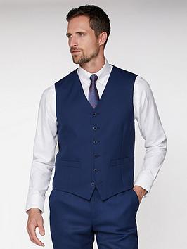jeff-banks-textured-soho-waistcoat-blue