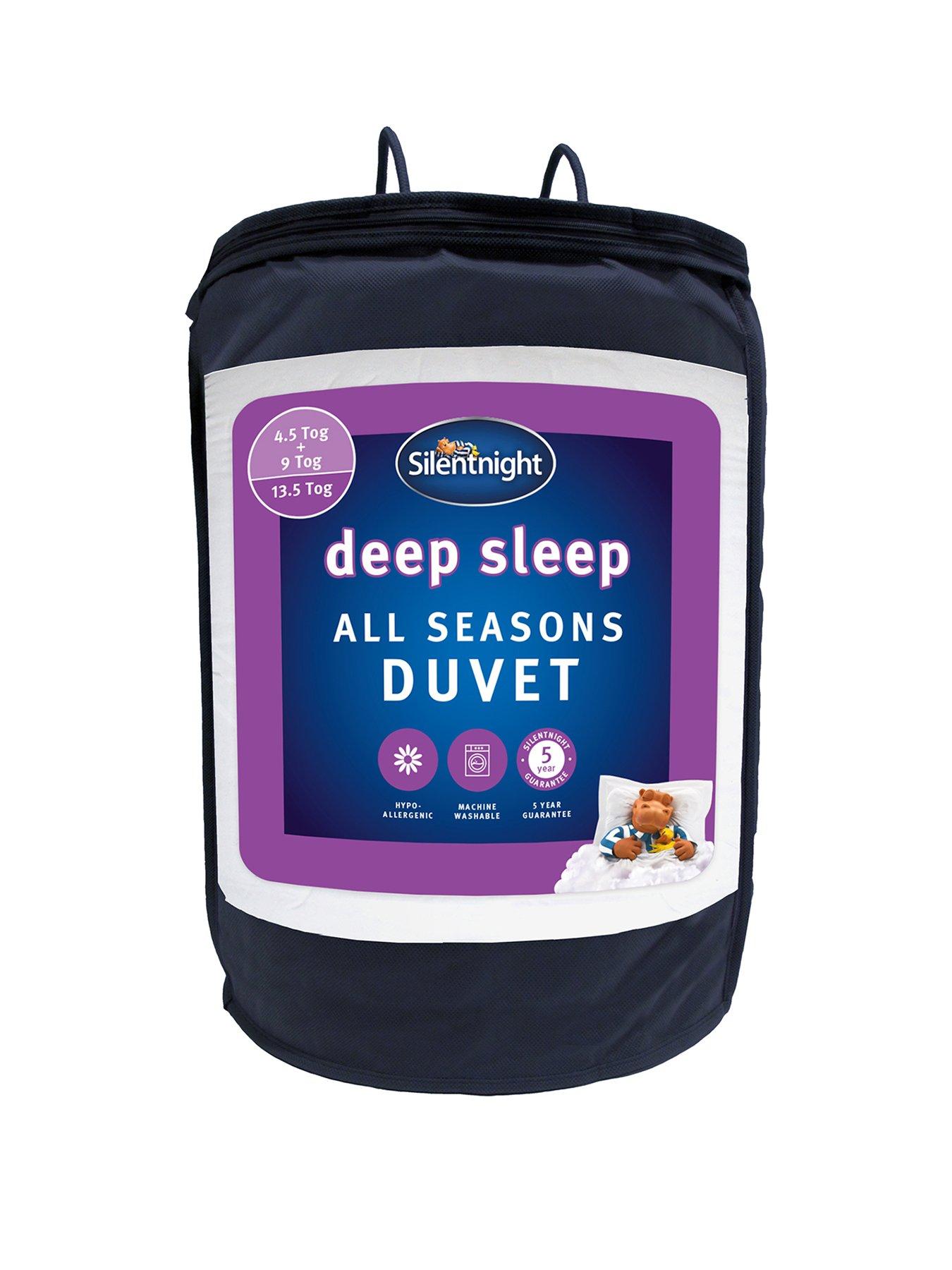 Silentnight Deep Sleep All Seasons 4 5 9 Tog Duvet
