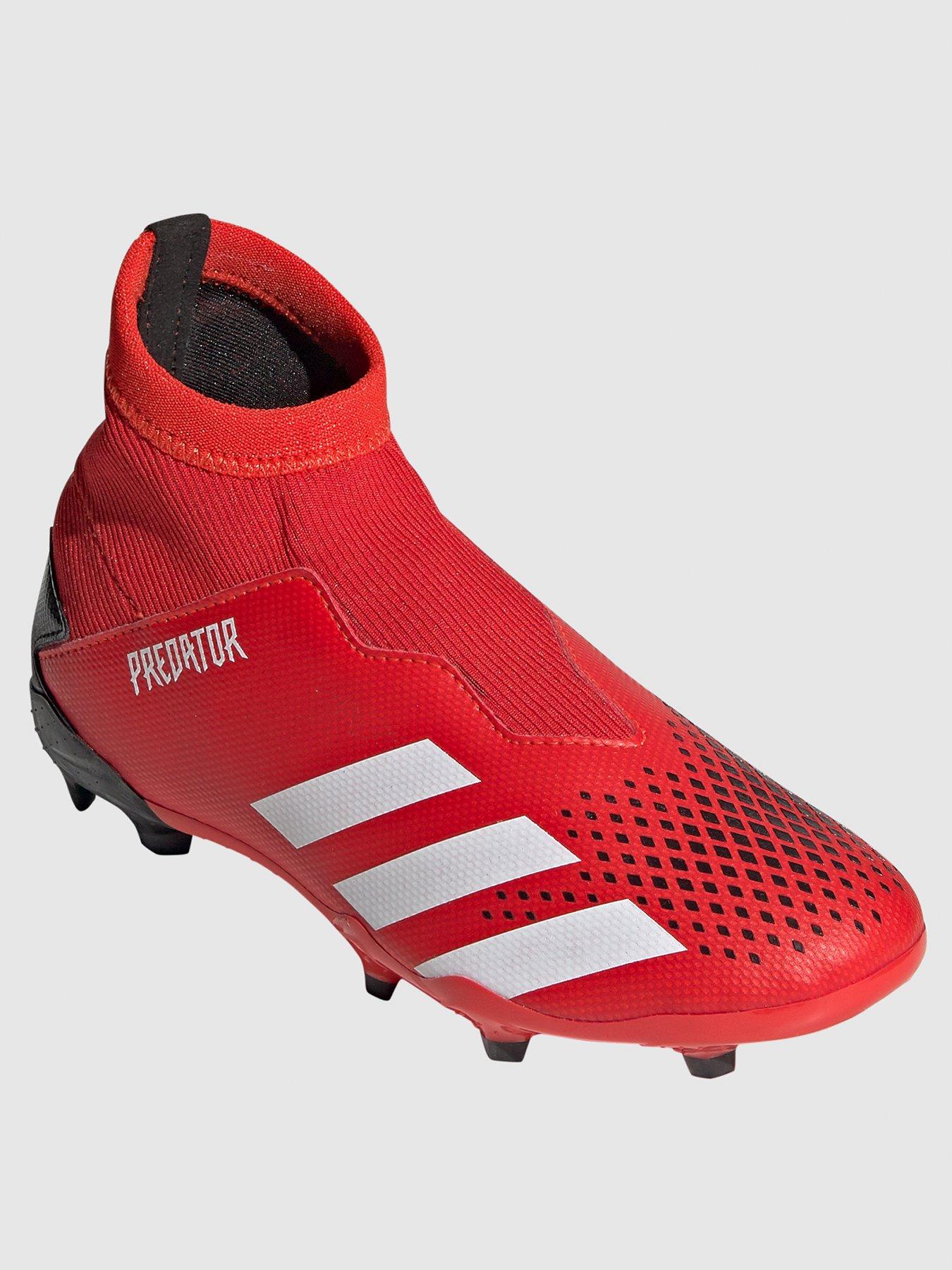 laceless kids football boots