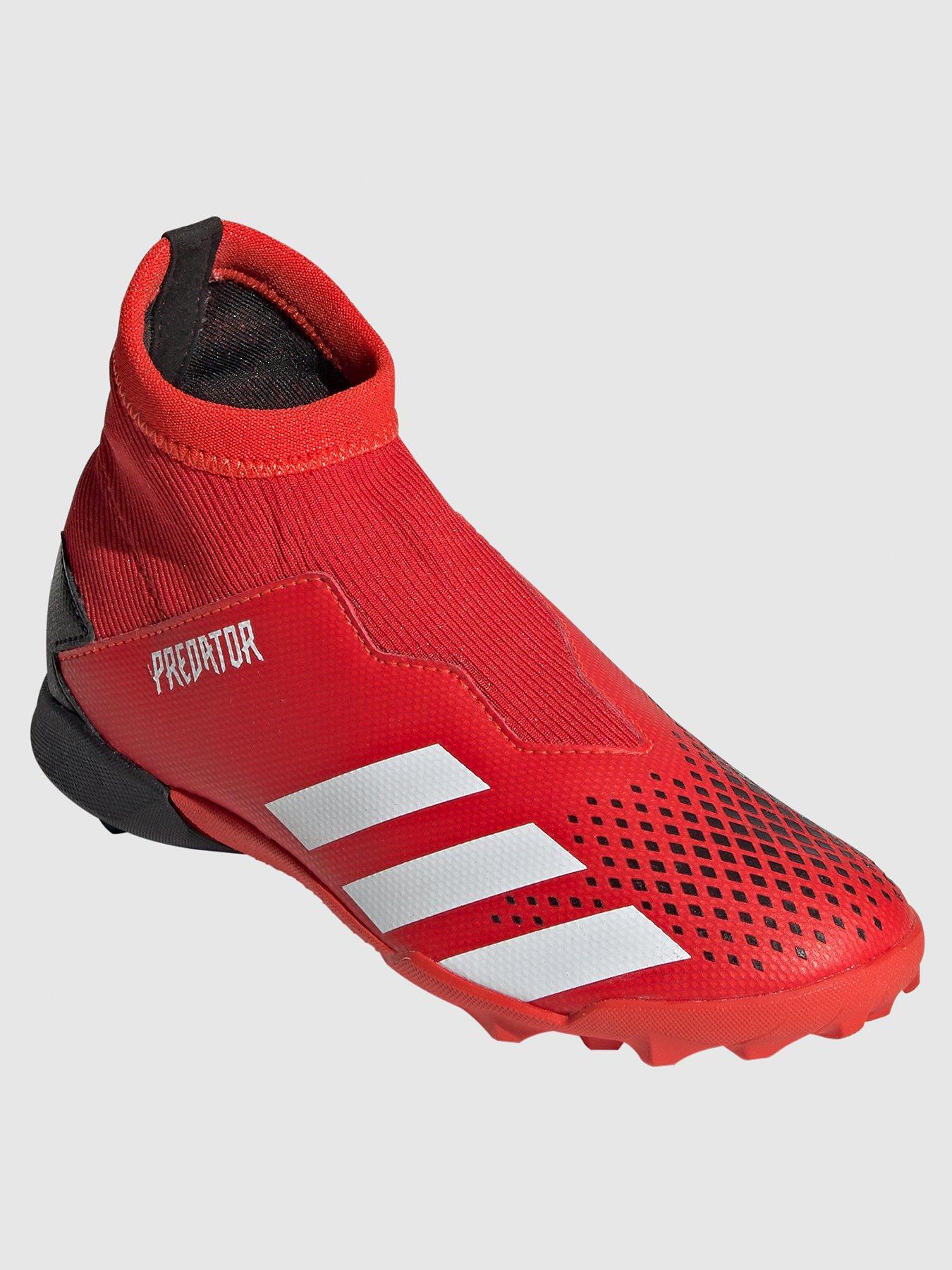 junior laceless astro turf boots