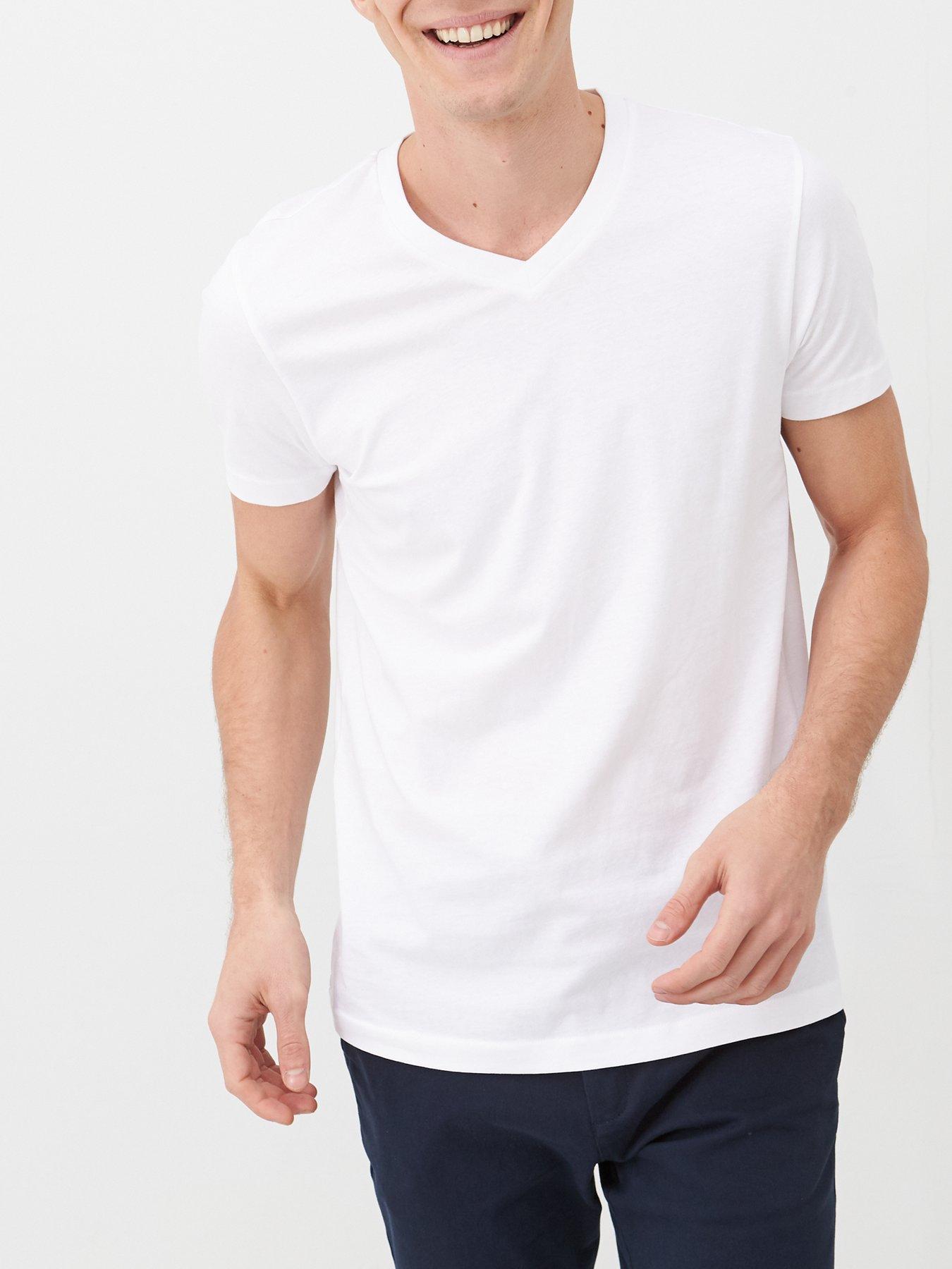 Mens Novelty Cotton T Shirt Mouth Crew Neck Graphic Shirts Navy