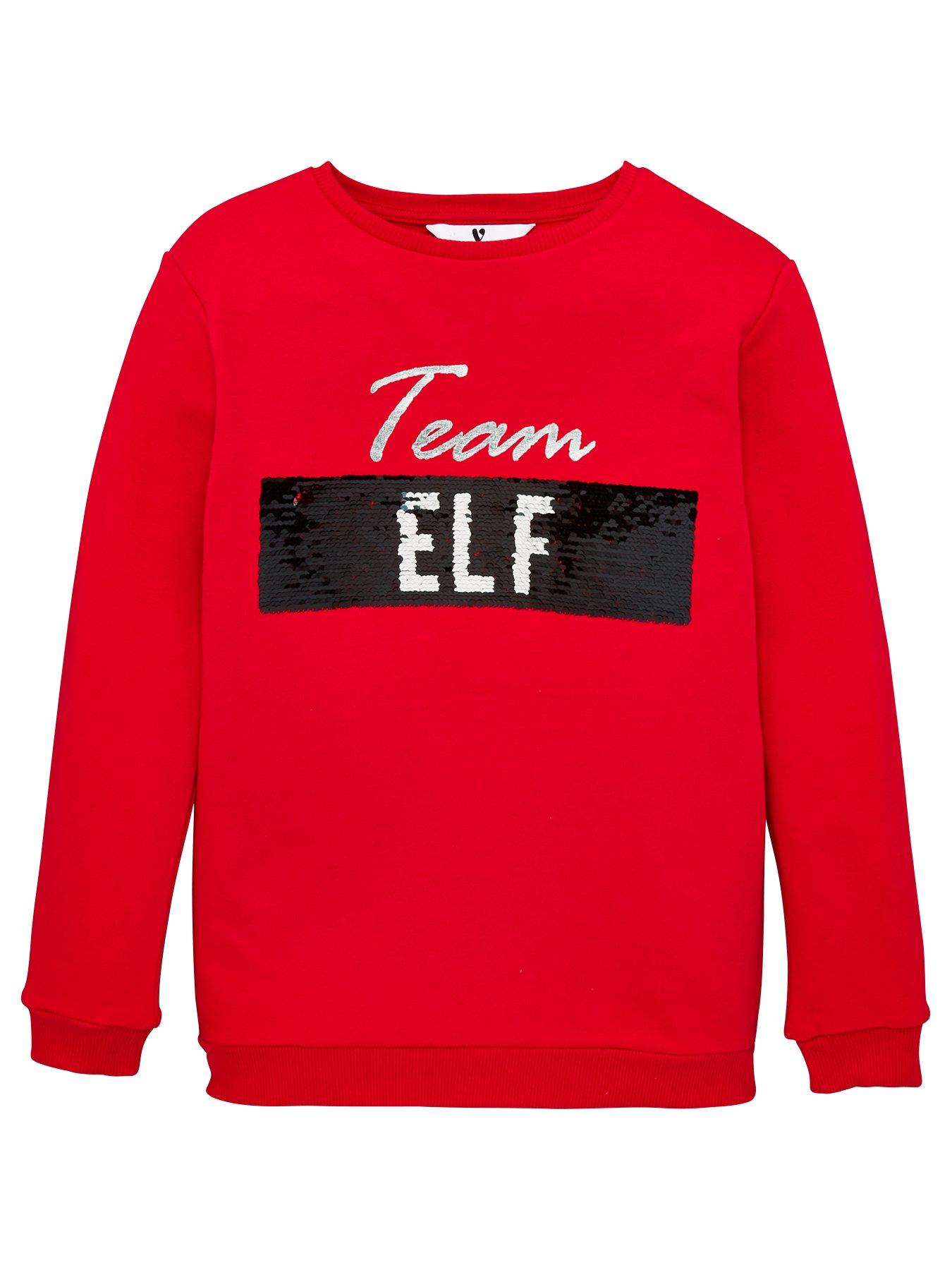 team santa sweatshirt