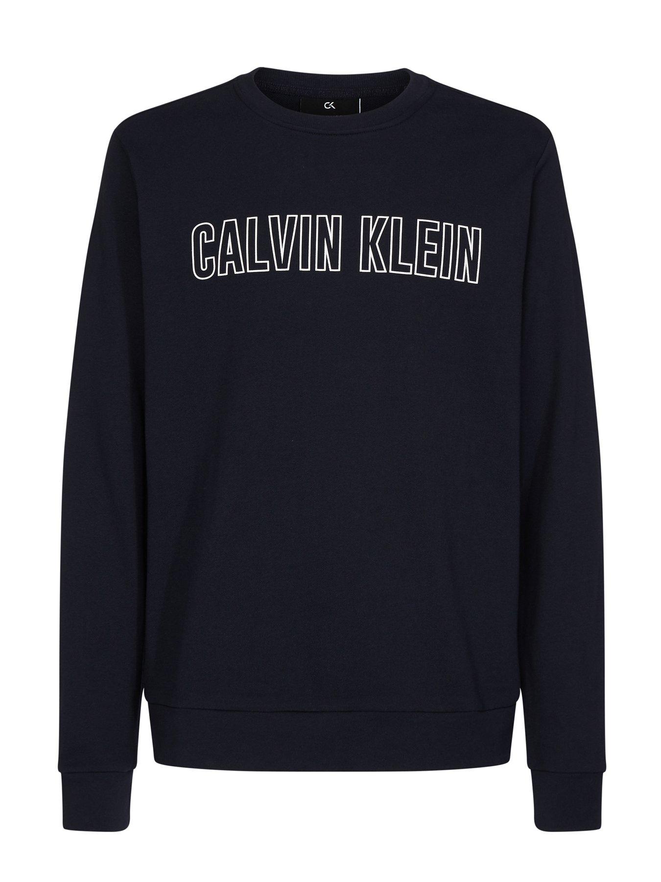 calvin klein sweatshirt navy