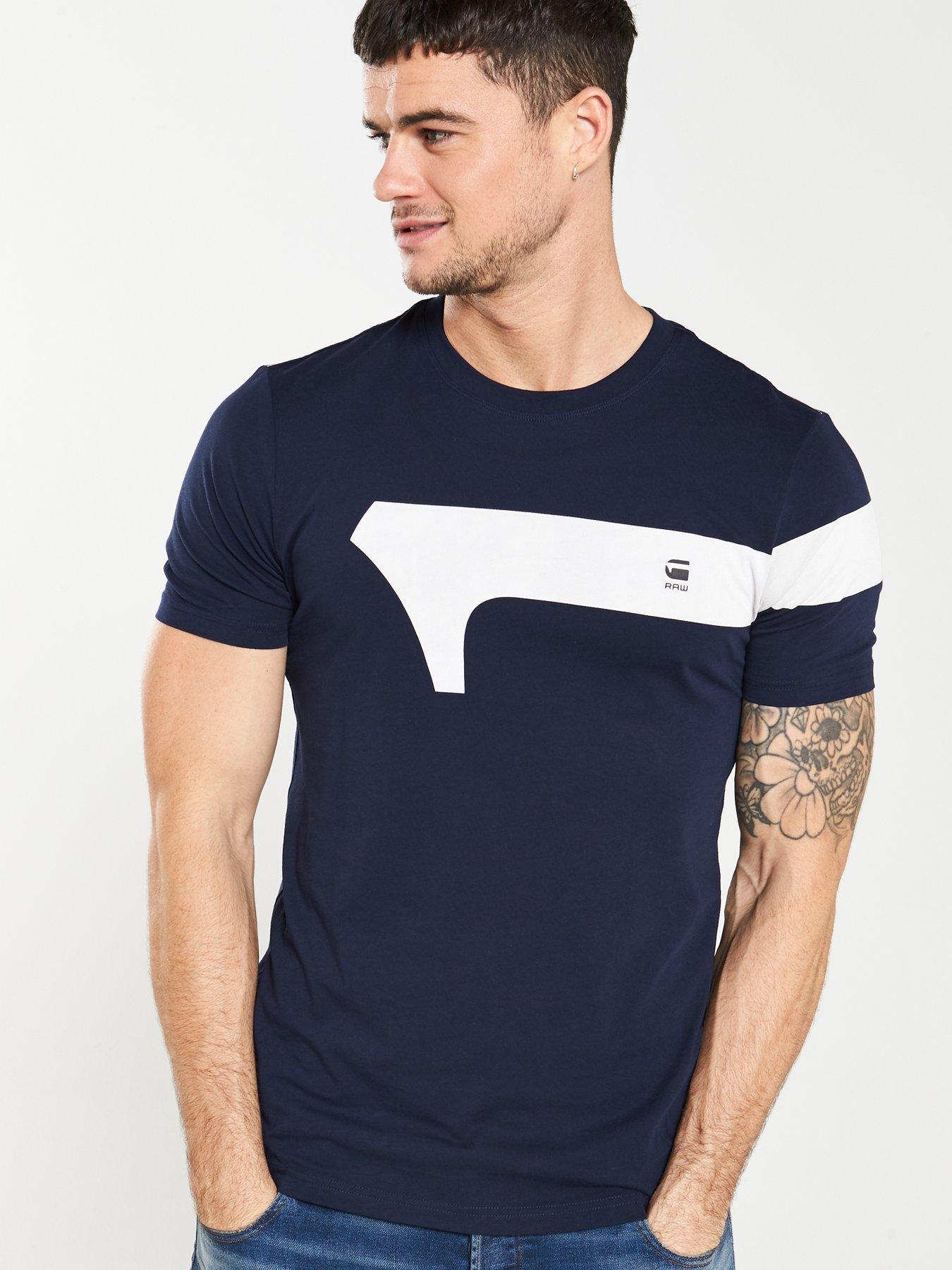 g star navy blue shirt