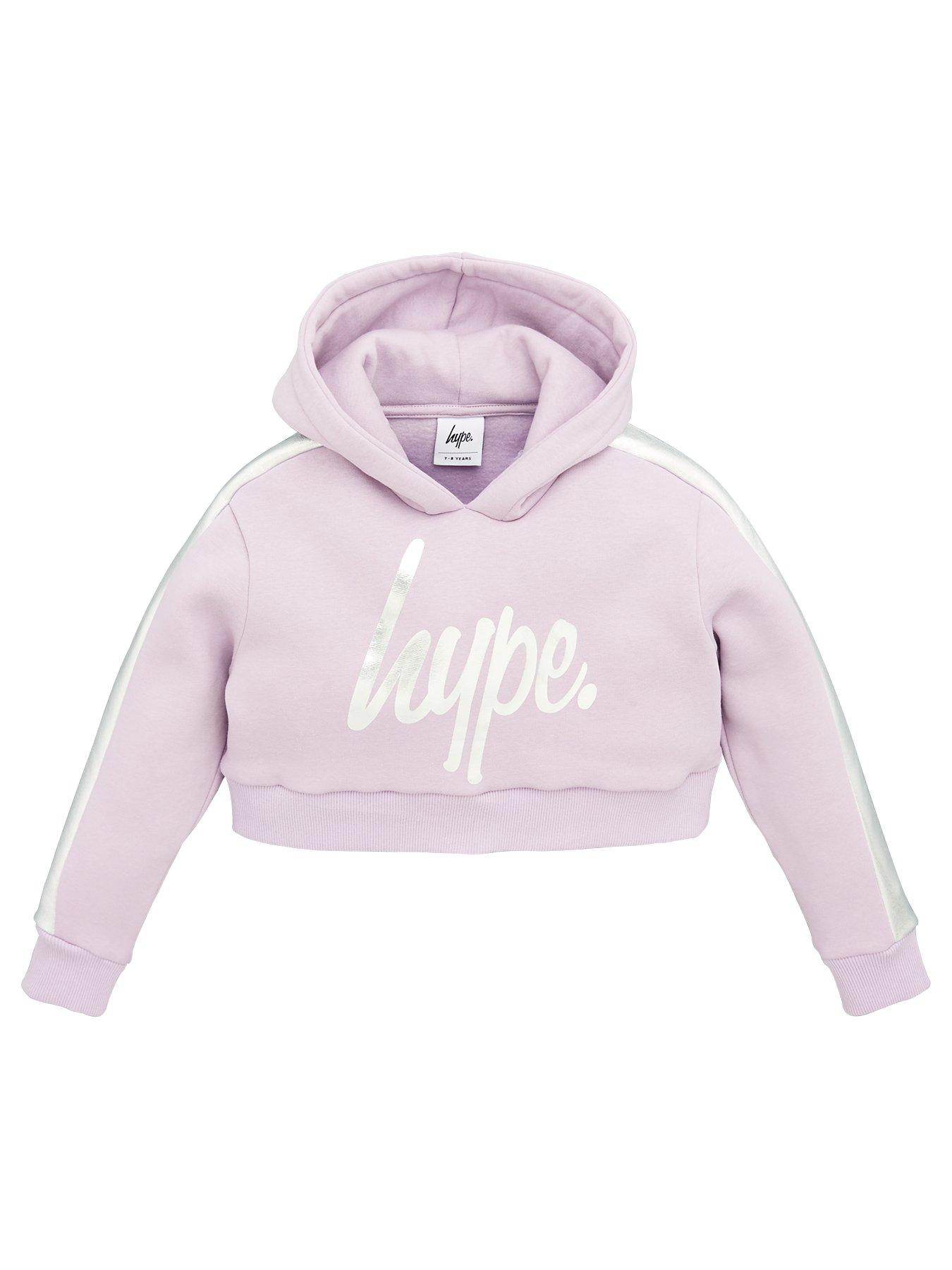 cropped girls hoodie