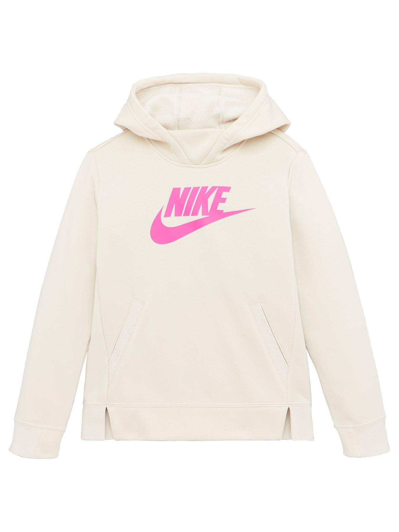 cream nike jumper