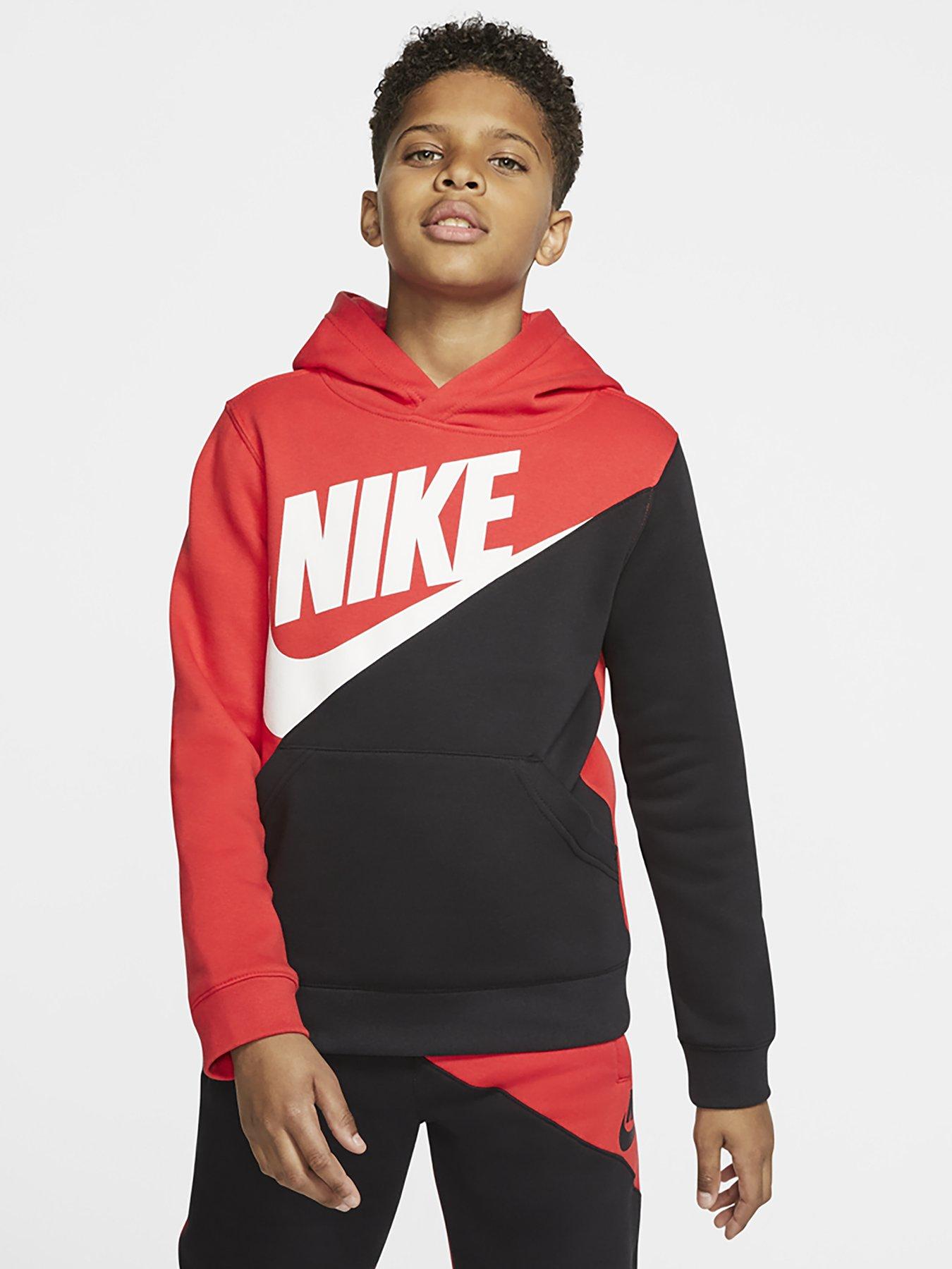 nike repeat tape overhead hoodie