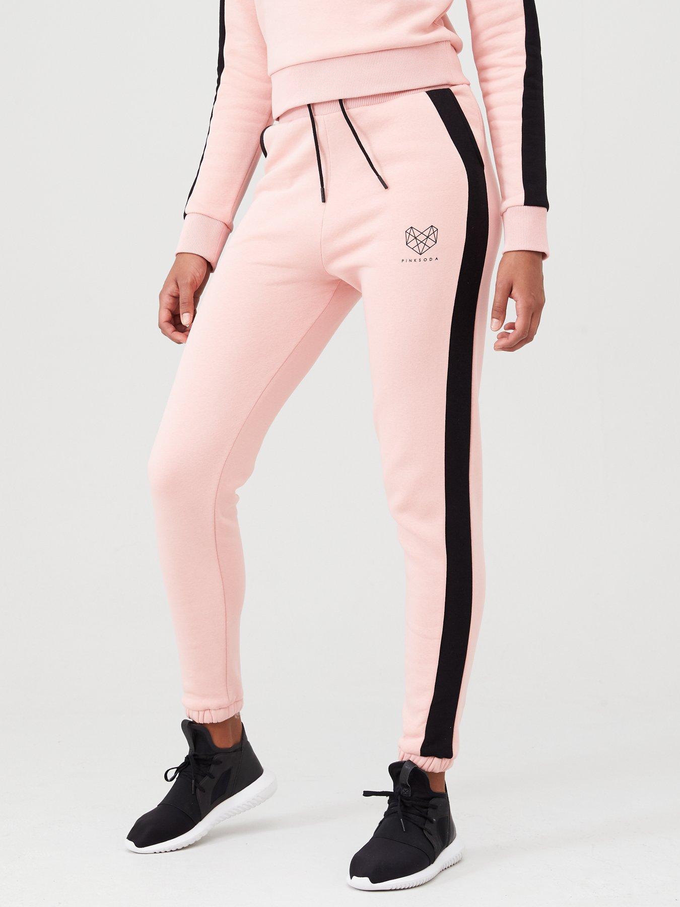 pink soda tracksuit pants