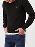 lacoste-sportswear-classic-crew-neck-knitted-jumper-blackfront