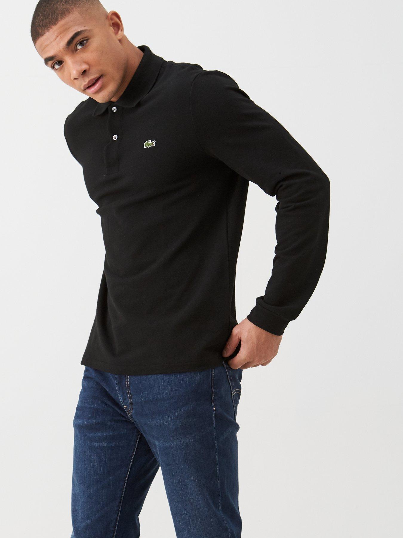 polo lacoste black