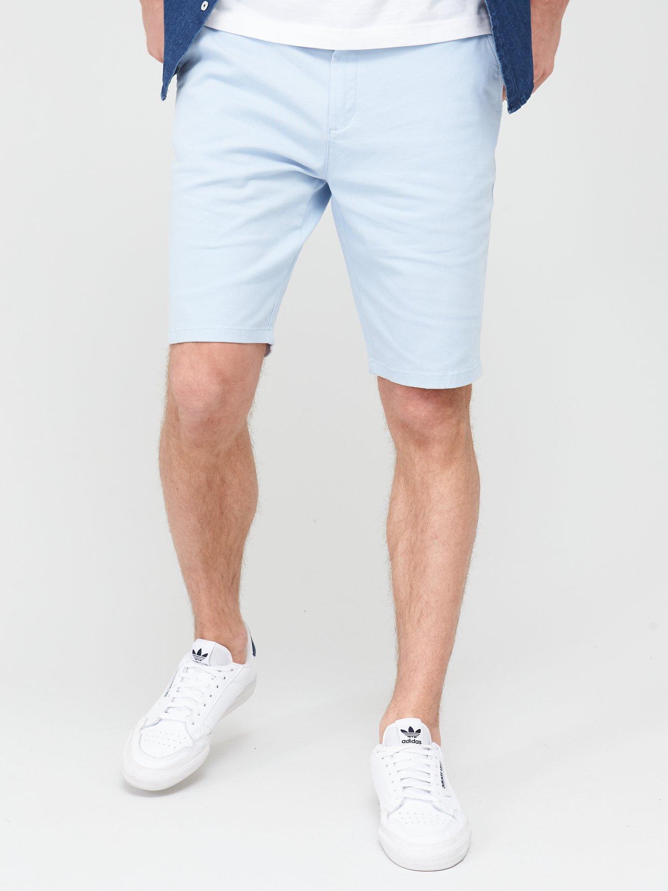 baby blue shorts mens
