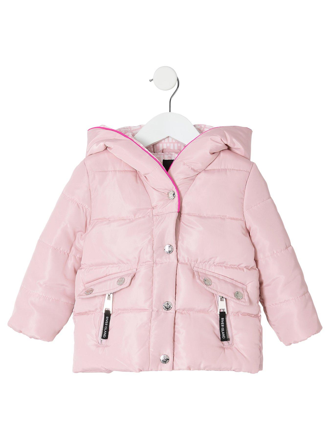 river island mini girls coats