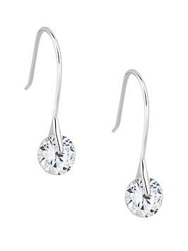 simply-silver-cubic-zirconia-round-brilliant-drop-earrings