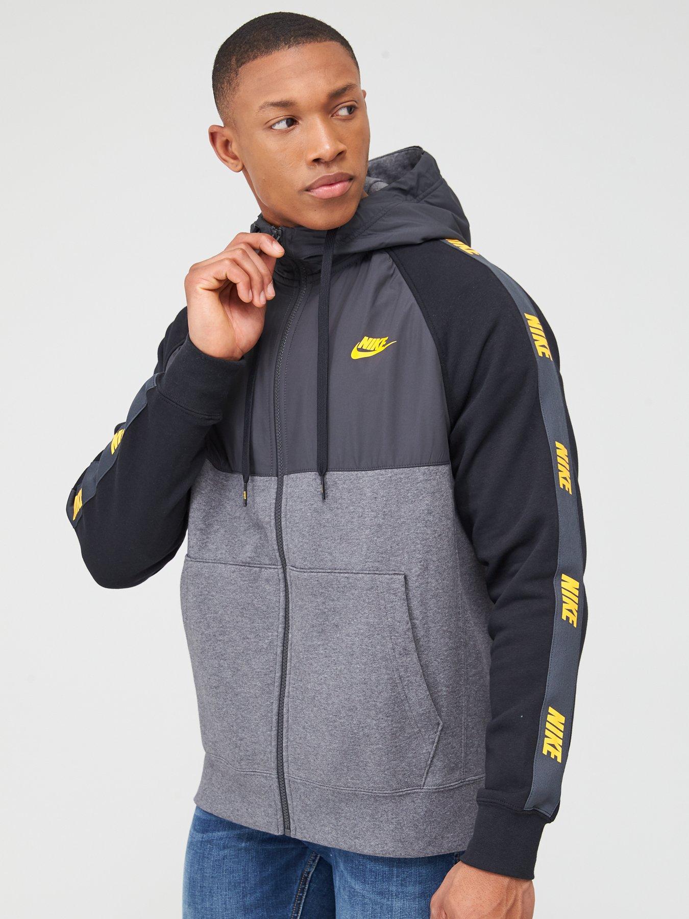nike tape full zip hoodie