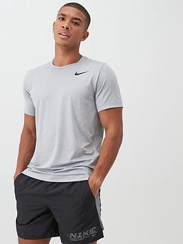 nike-hyperdry-short-sleeve-t-shirt-grey
