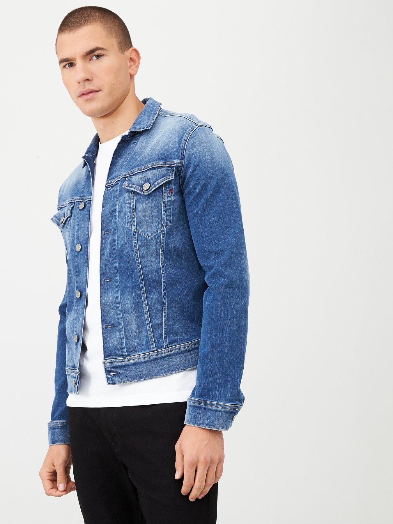 replay hyperflex denim jacket