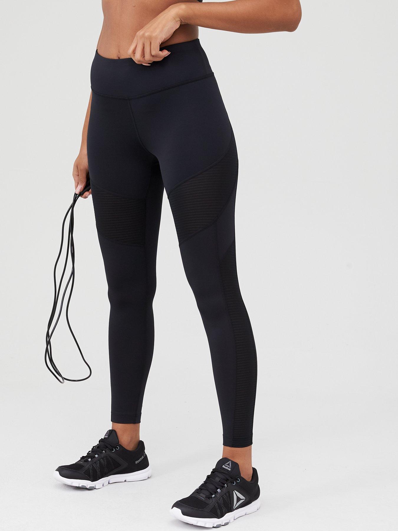 reebok mesh leggings