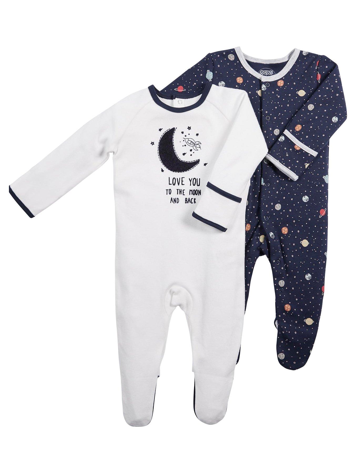 cream sleepsuits