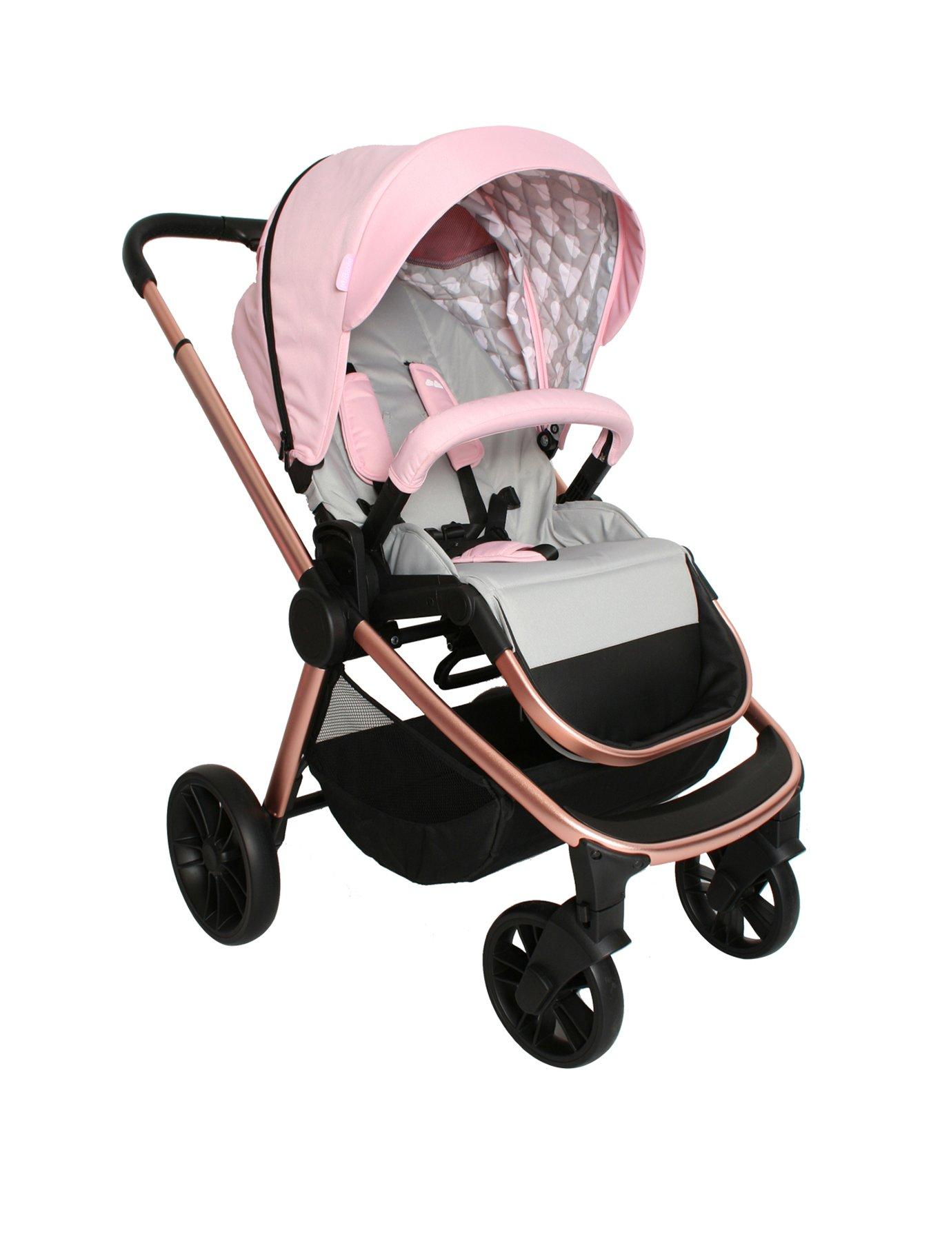 pink pushchair