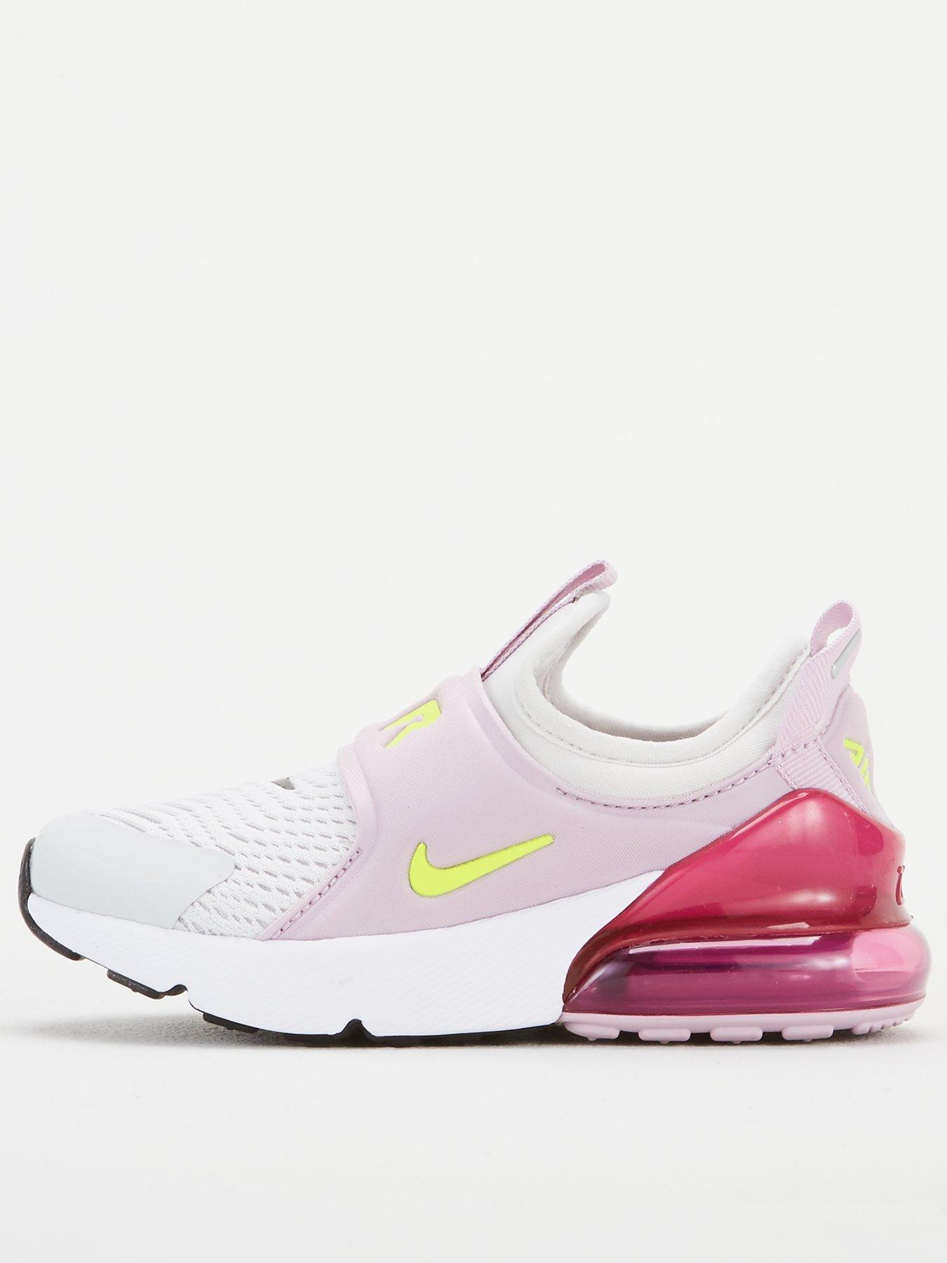 nike air max 270 children's pink