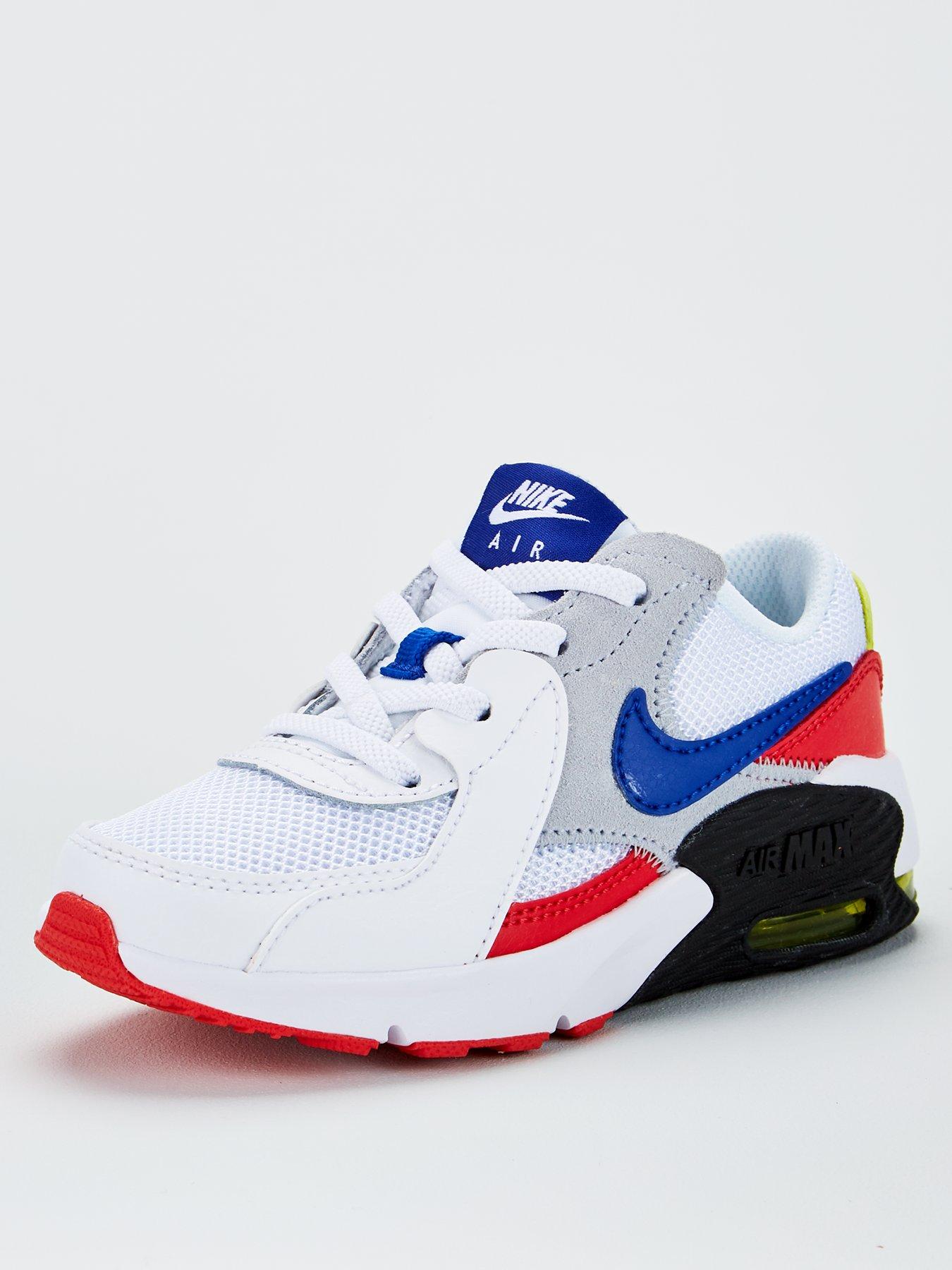 childrens blue nike trainers