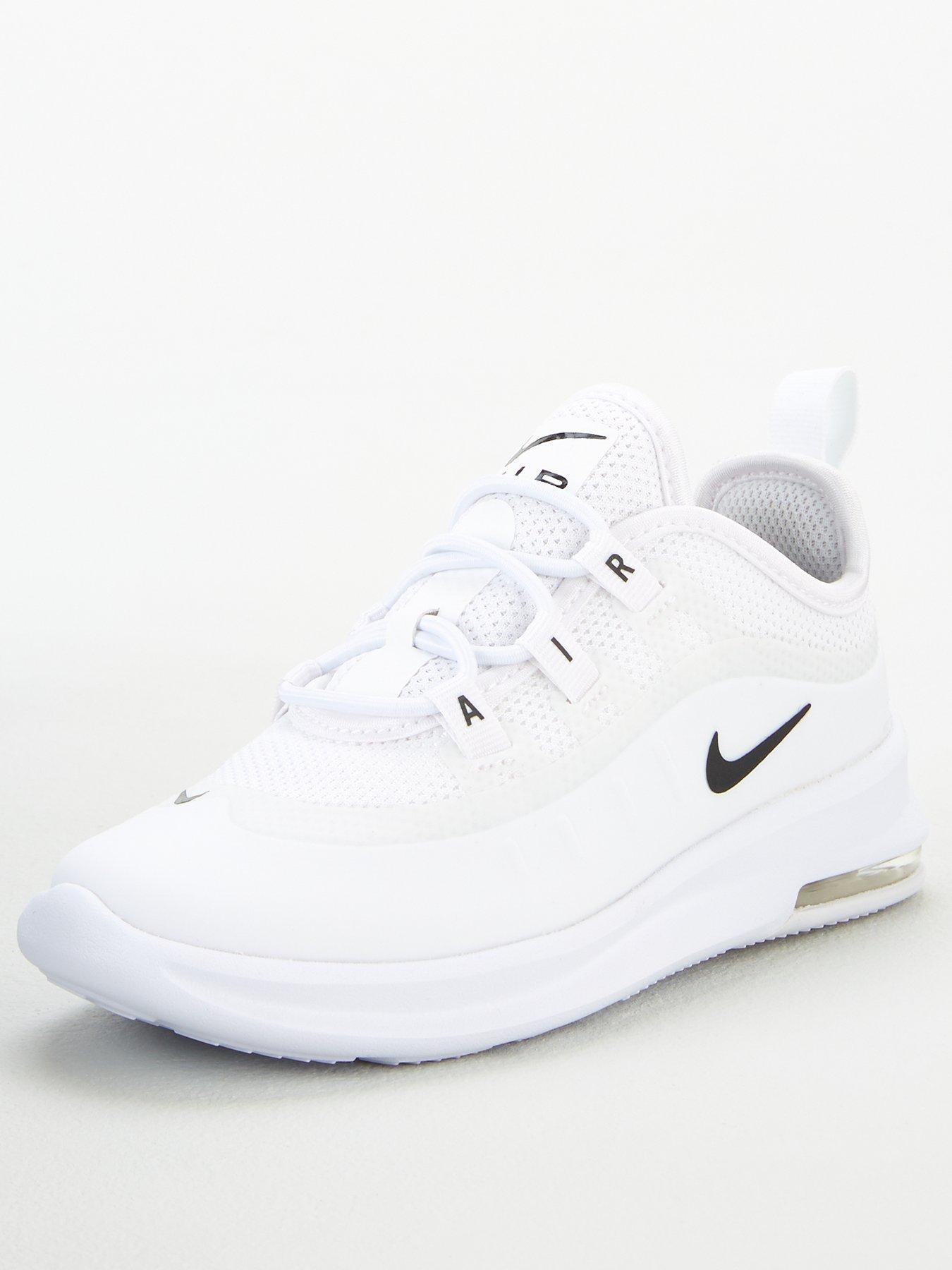 white nike air max axis