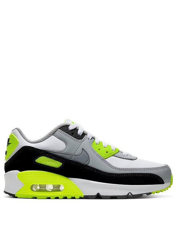 air max 90 leather junior blanche et or air max 90 leather junior blanche et or