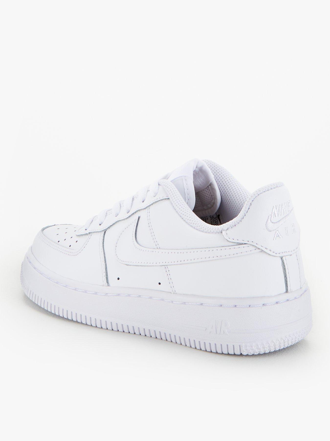 Nike Air Force 1 Gs Junior Shoe White Littlewoodsireland Ie