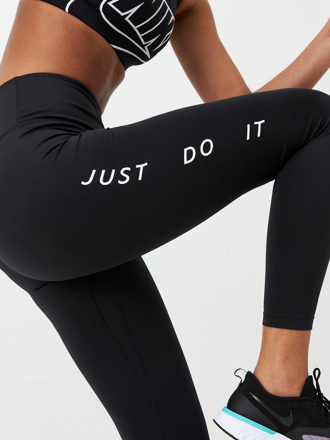 nike running swoosh tights