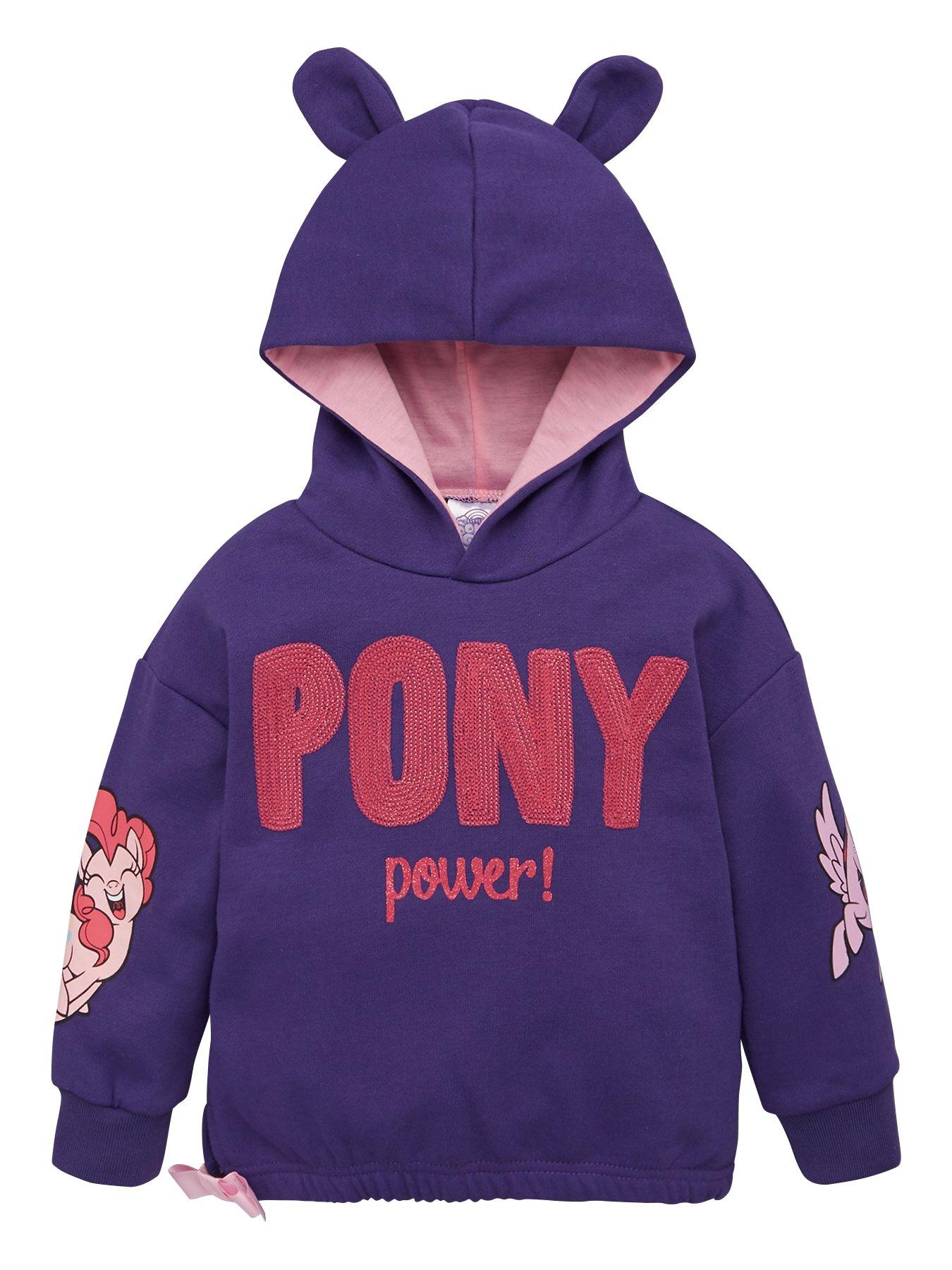 My Little Pony Pony Power Hoodie Purple Littlewoodsireland Ie - lost silver mlp roblox