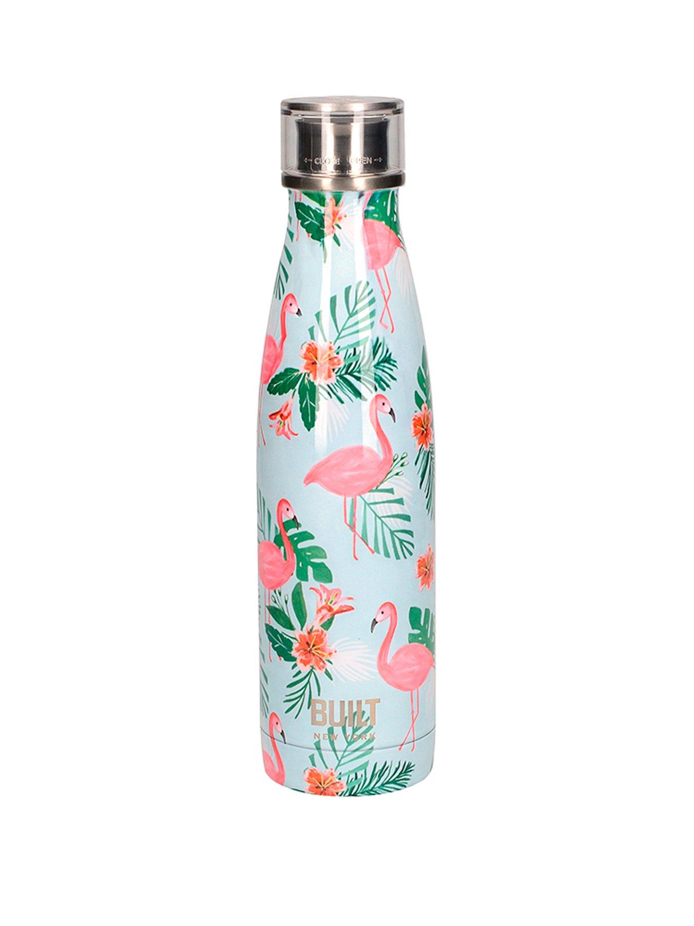 Built Hydration Double Walled Stainless Steel Water Bottle Flamingo Littlewoodsireland Ie