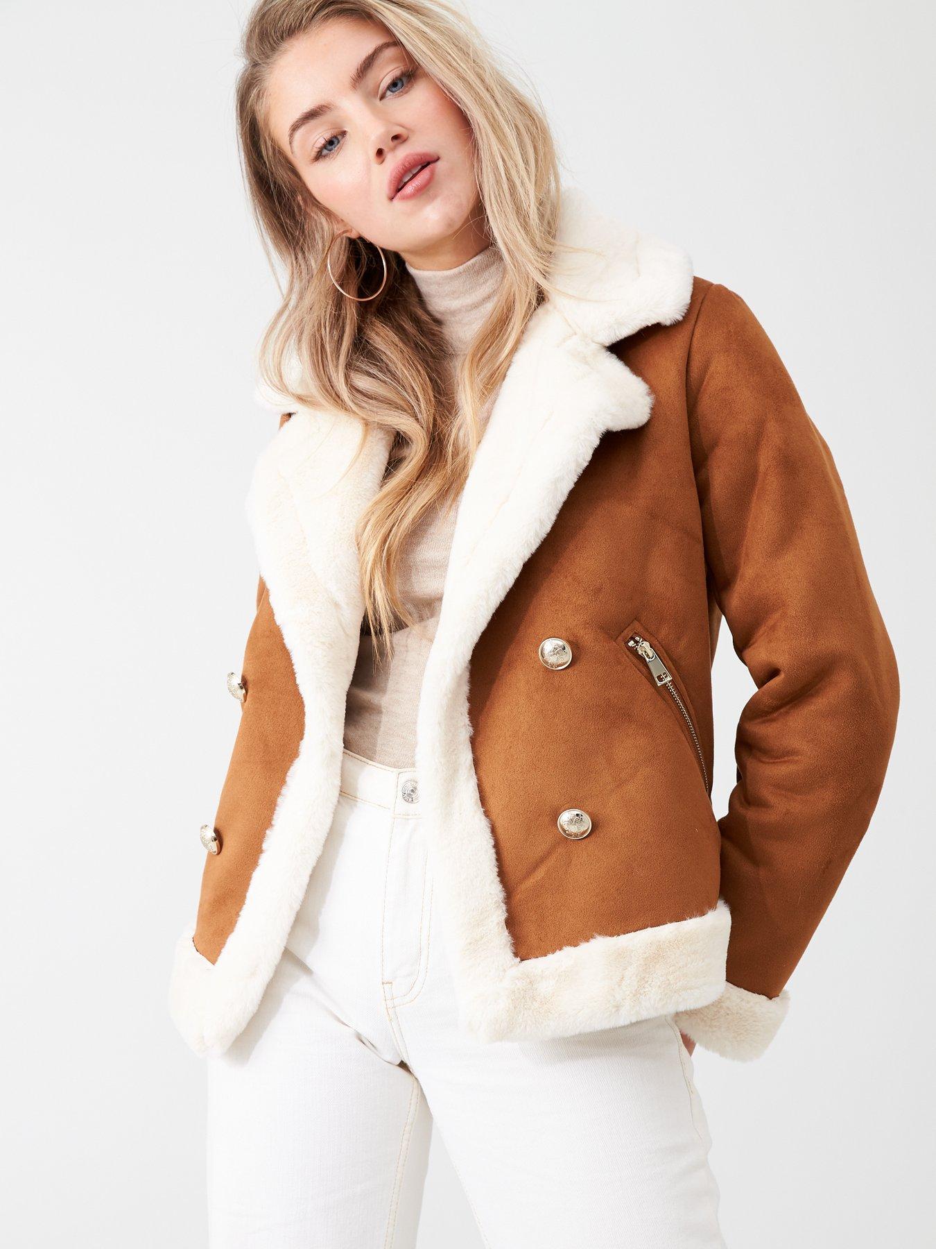 aviator jacket womens river island