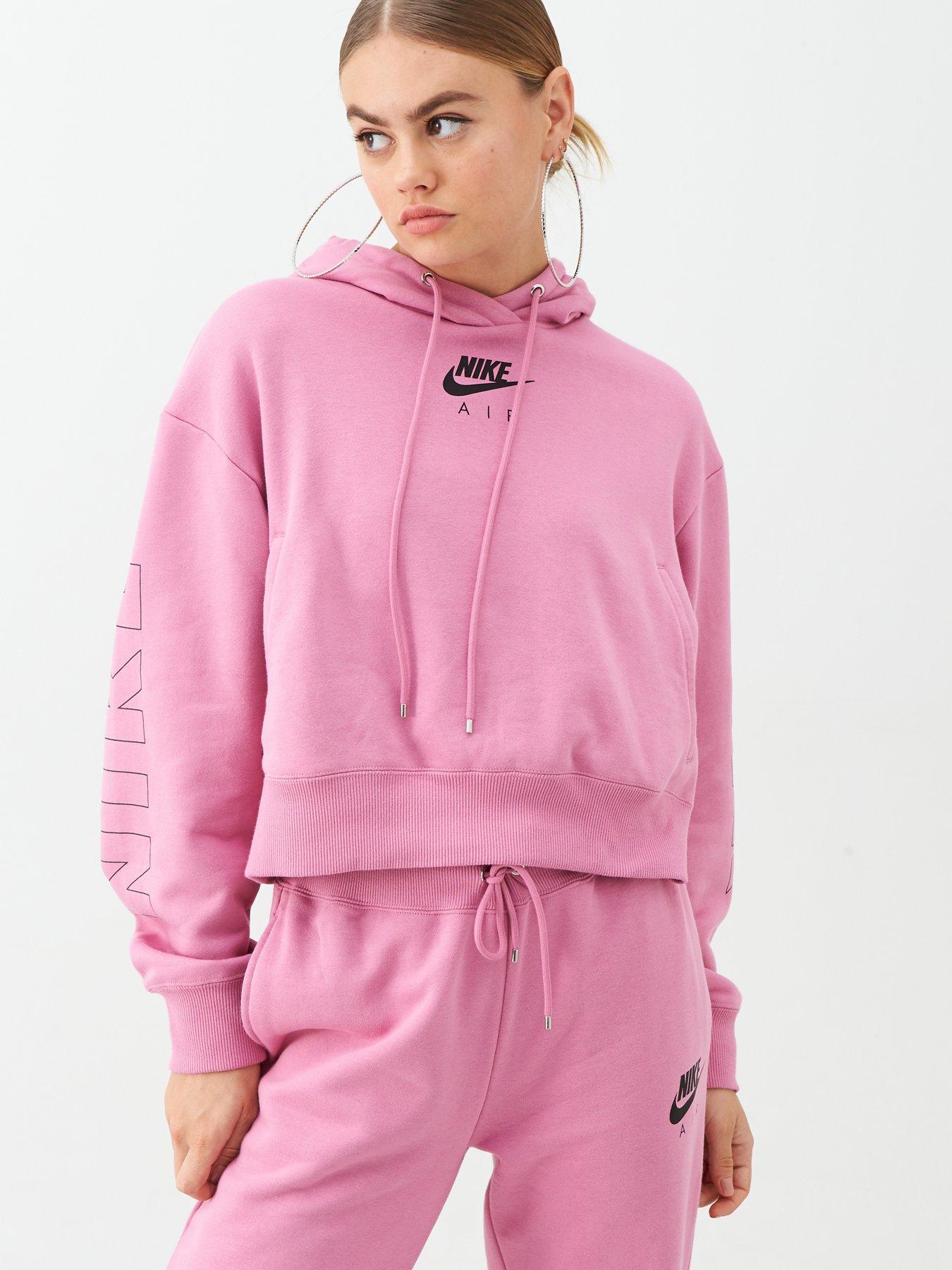 pink nike hoodie and sweatpants
