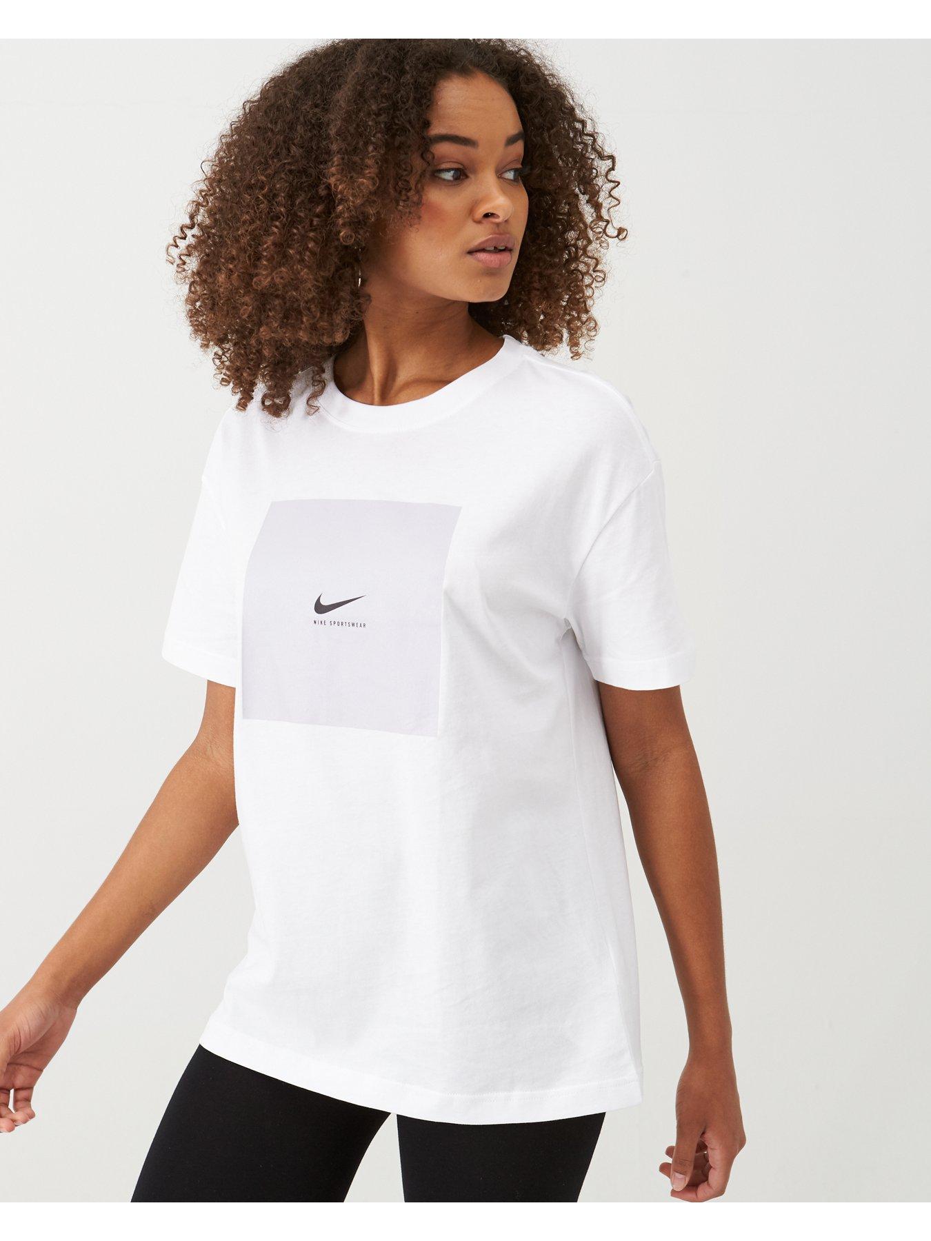 oversized nike tee
