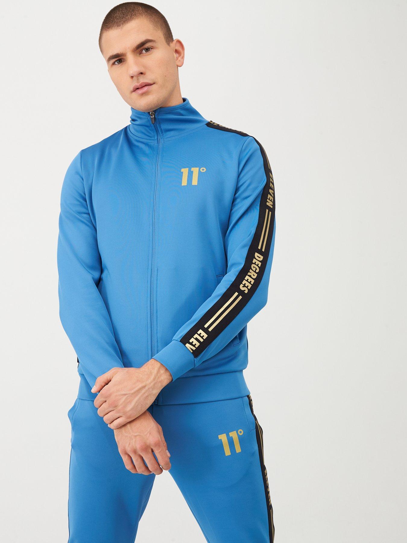 11 degrees mens tracksuit