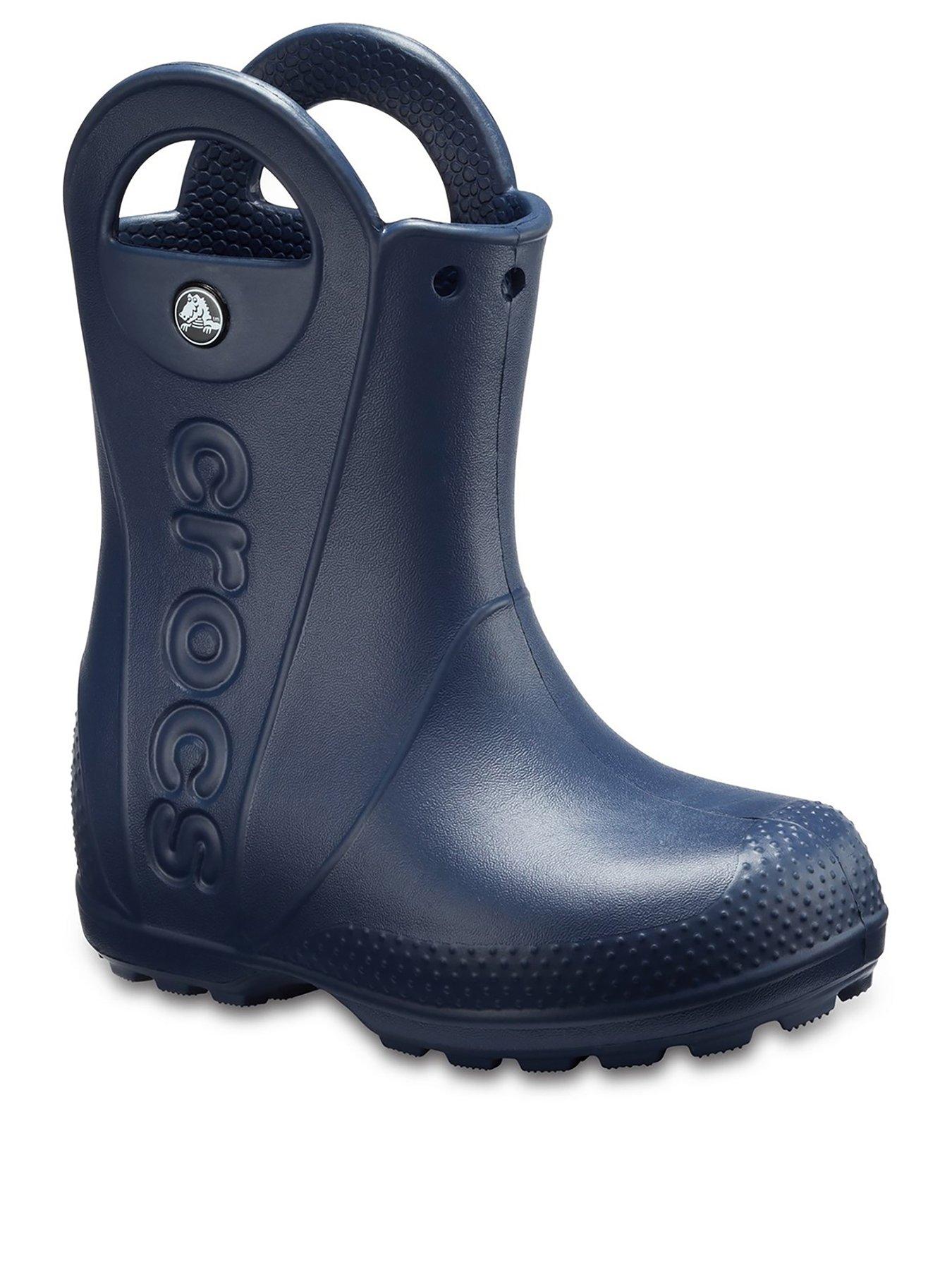 Crocs Handle It Wellington Boots - Navy 