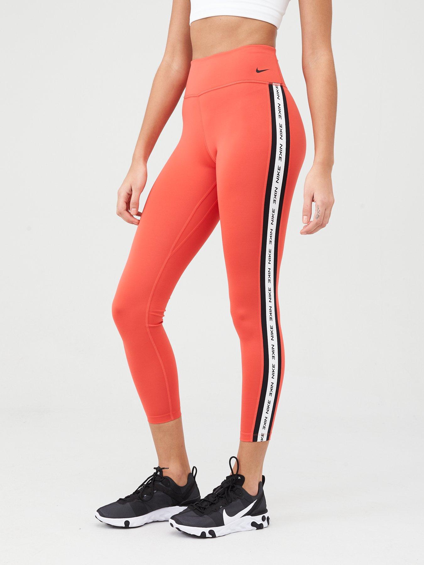 nike one tight crop novelty