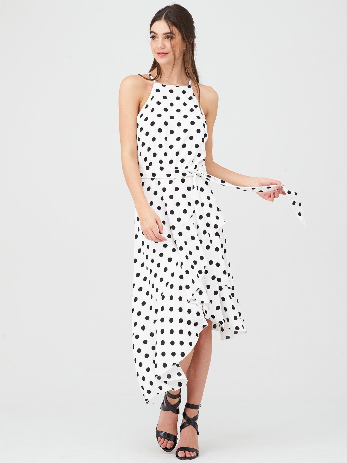 forever unique spotty dress