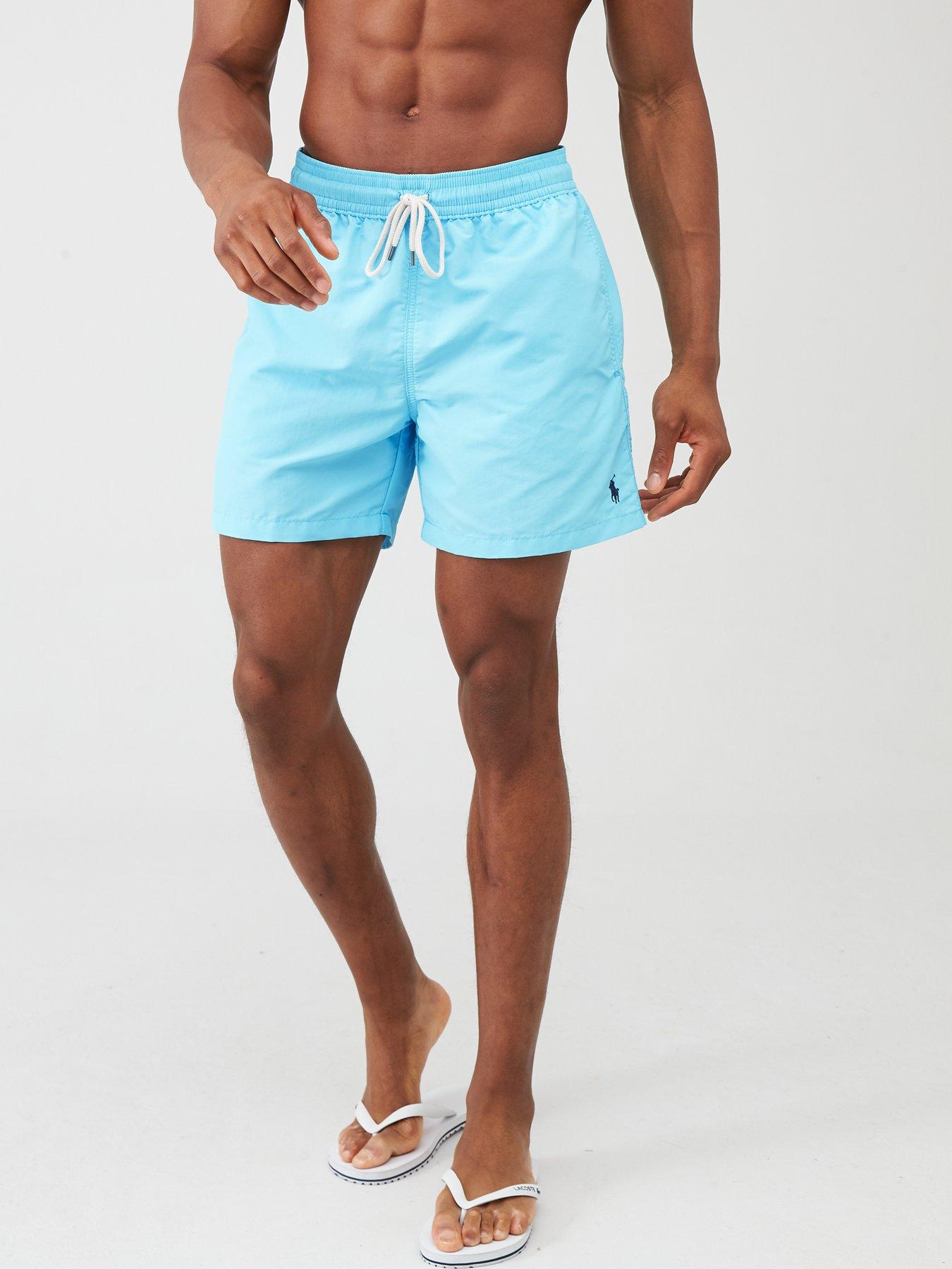 ralph lauren shorts blue