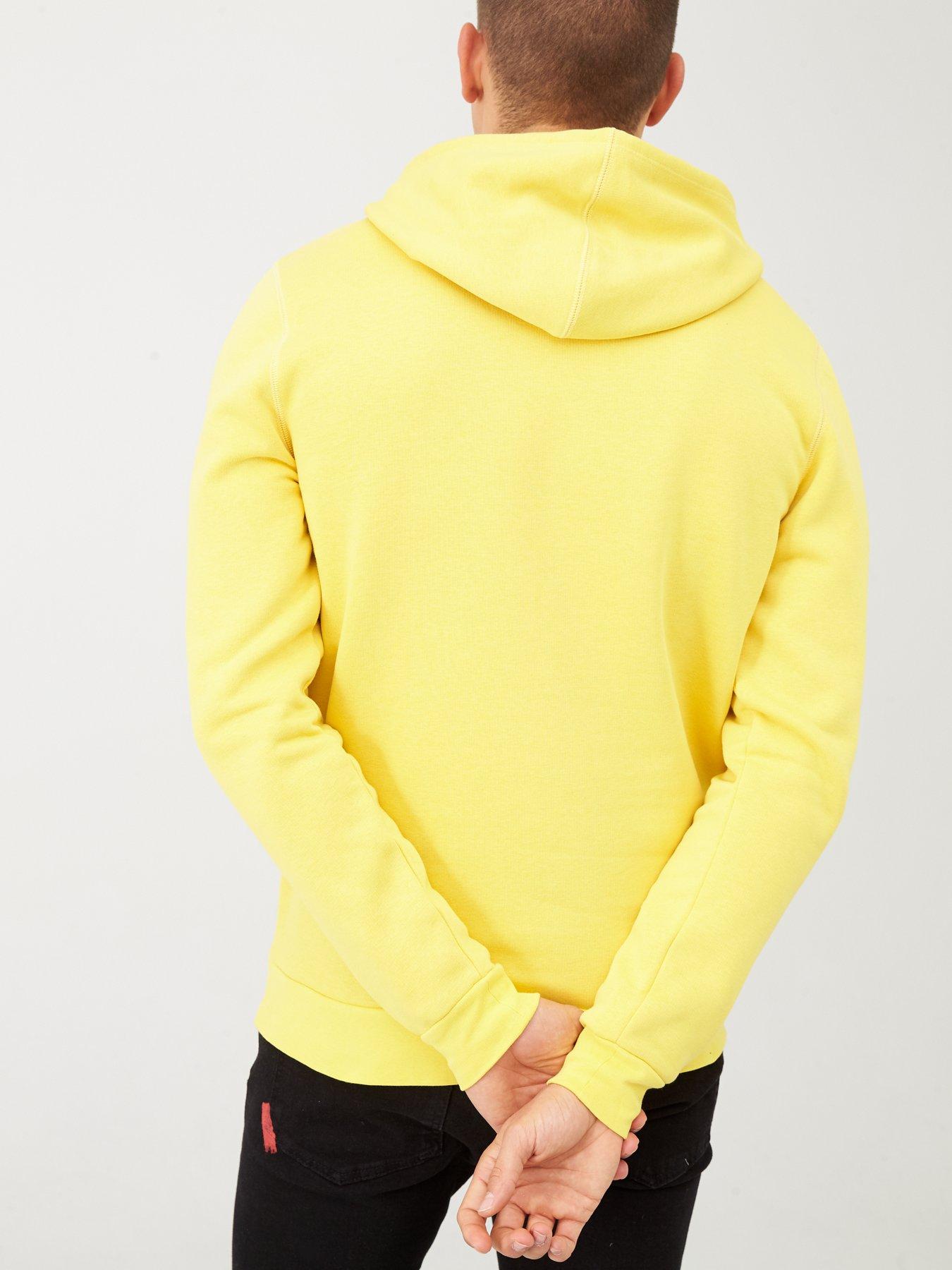11 degrees yellow hoodie