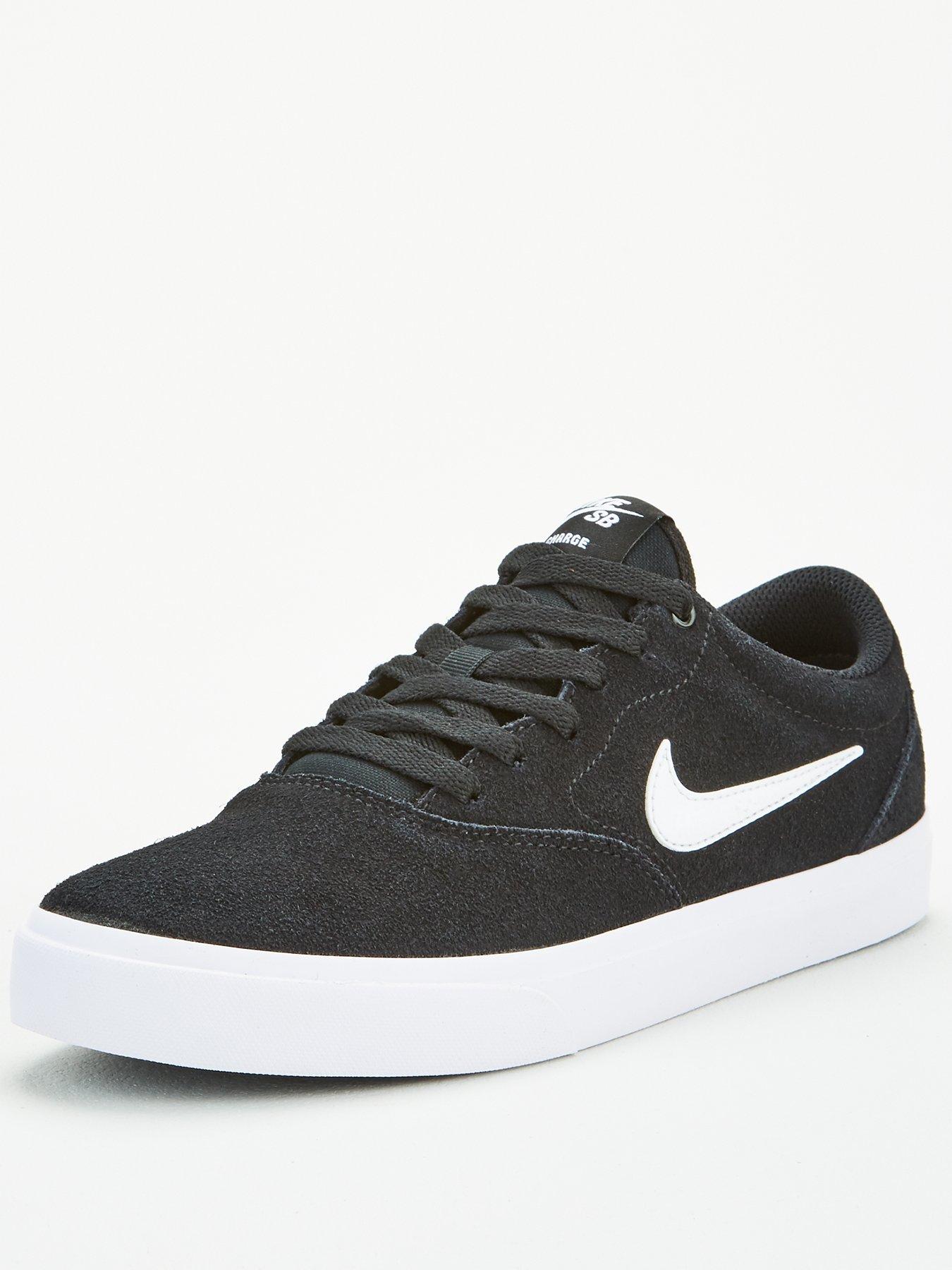 nike sb charge suede black