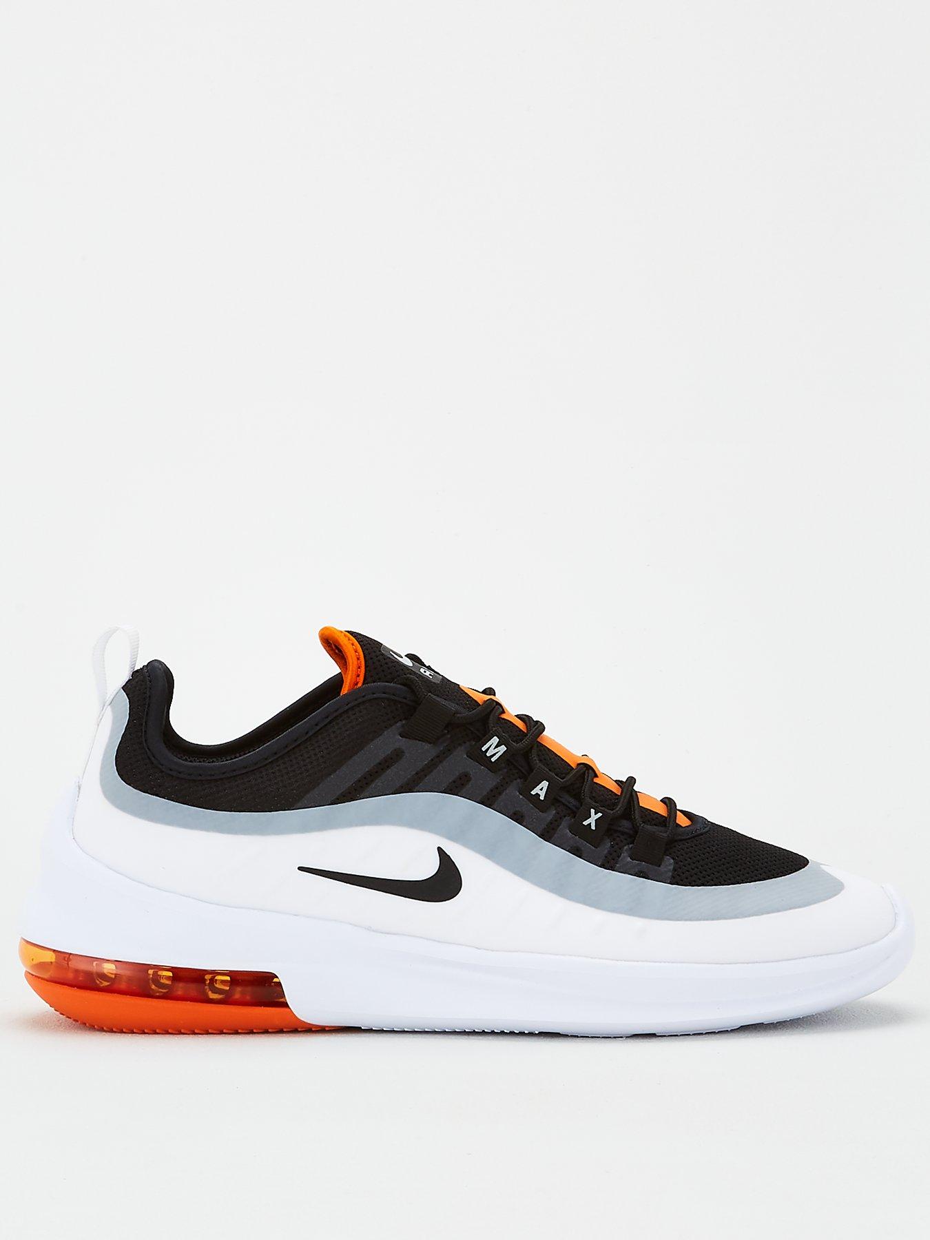 nike air max axis grey black orange