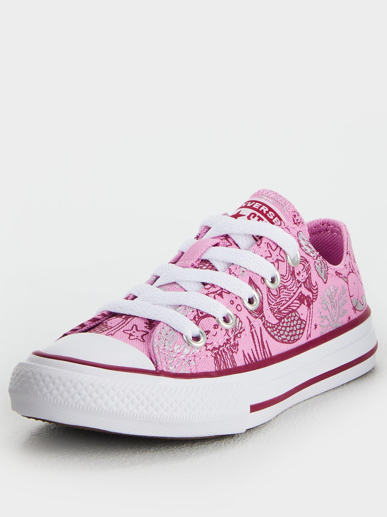 pink mermaid converse
