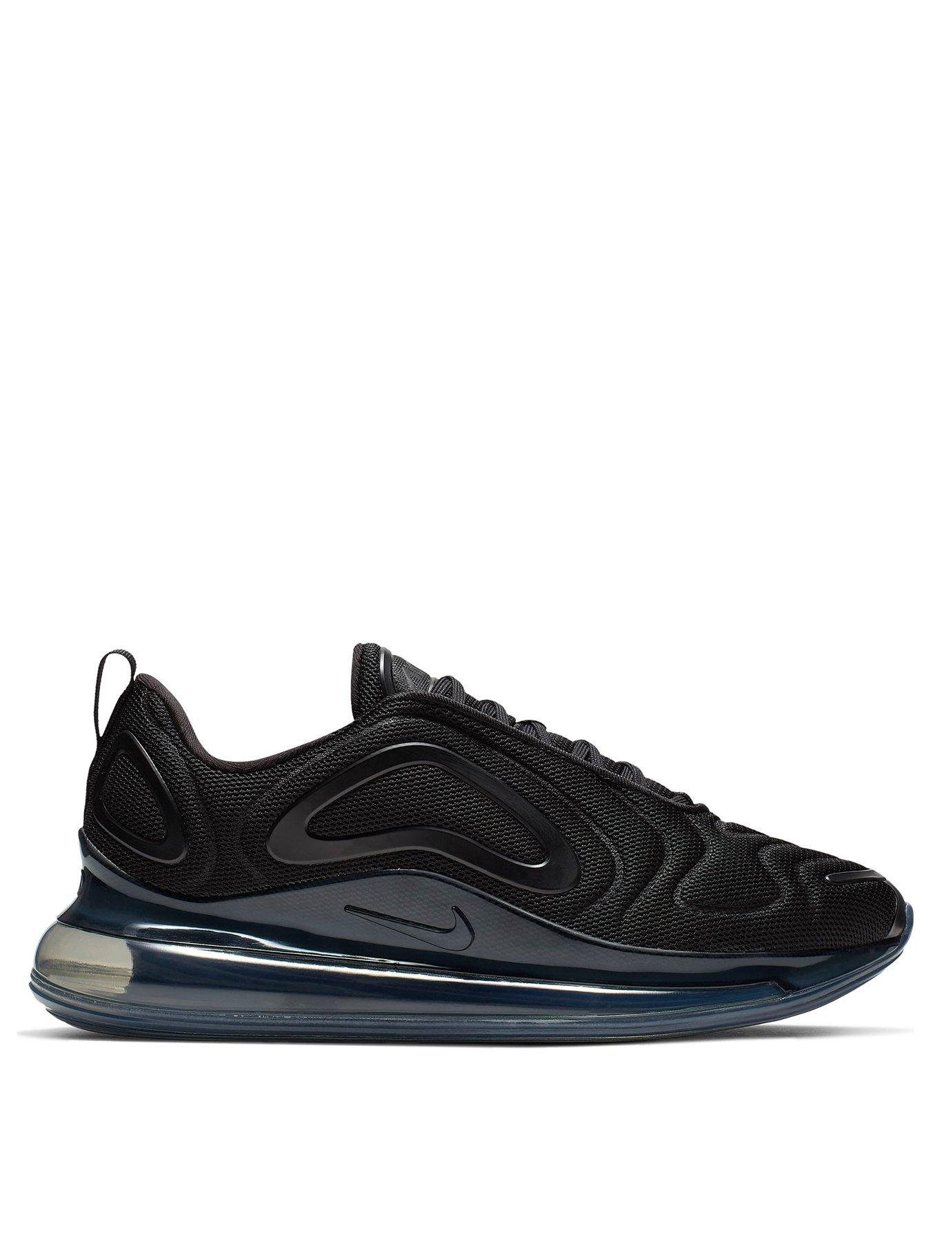 nike air max 720 black black