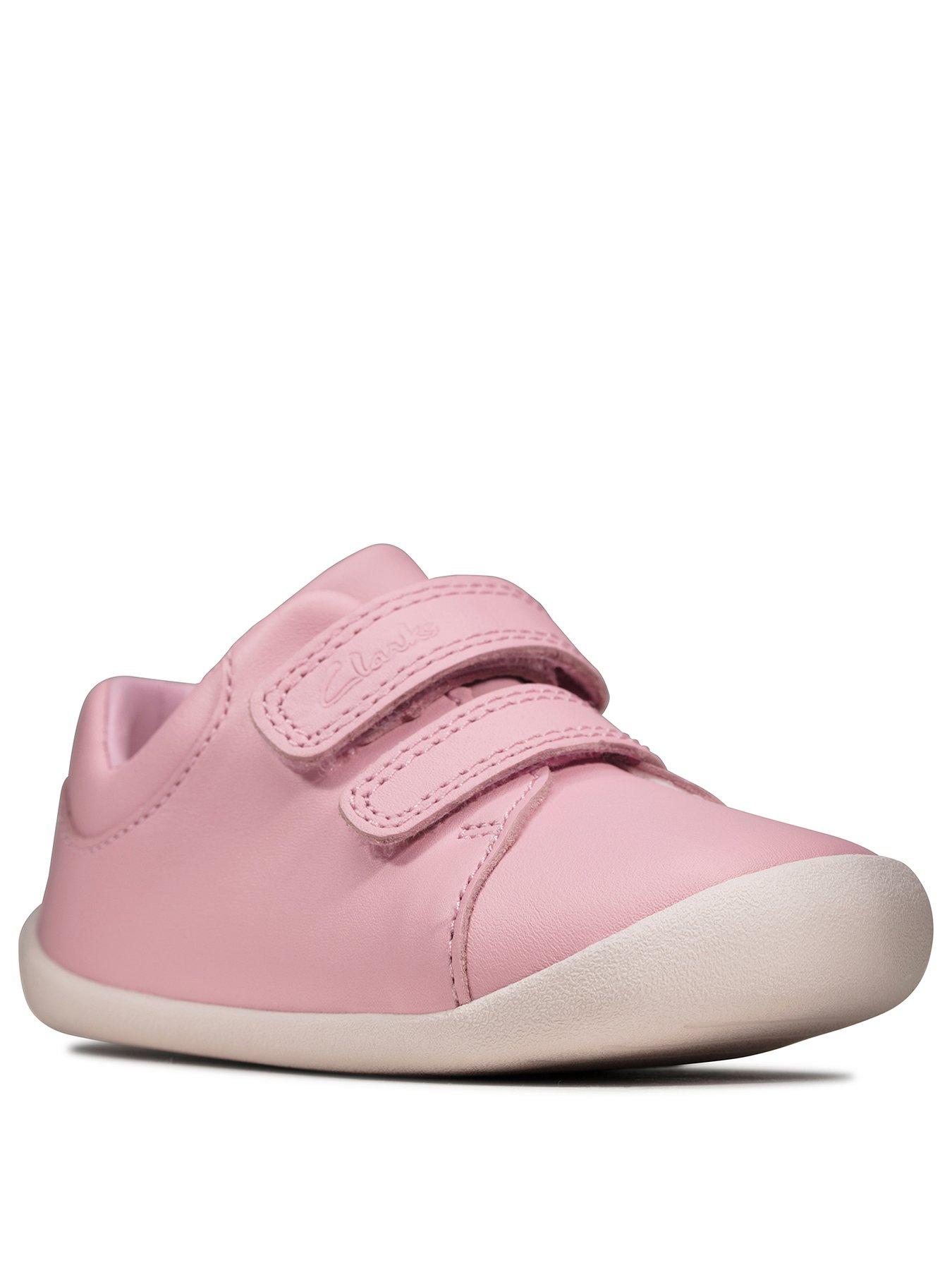 clarks canvas baby shoes