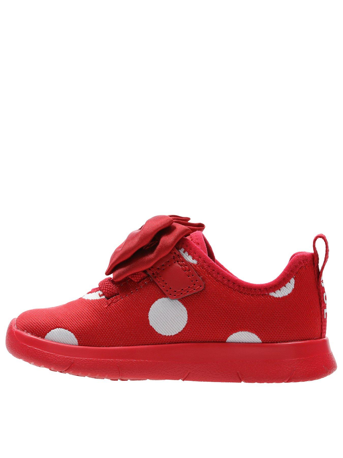 clarks minnie mouse trainers