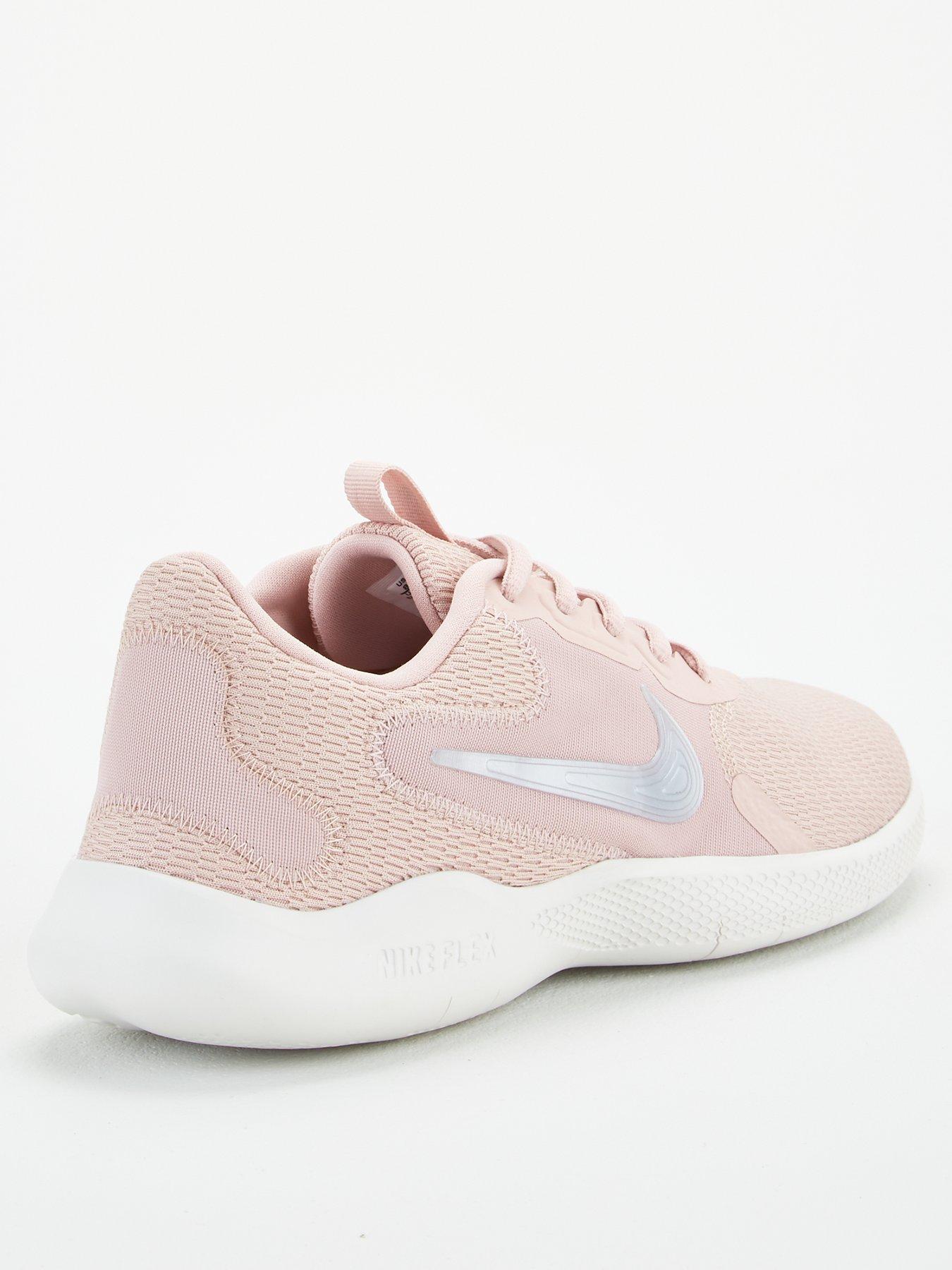 nike flex experience 6 women's running shoes rose gold