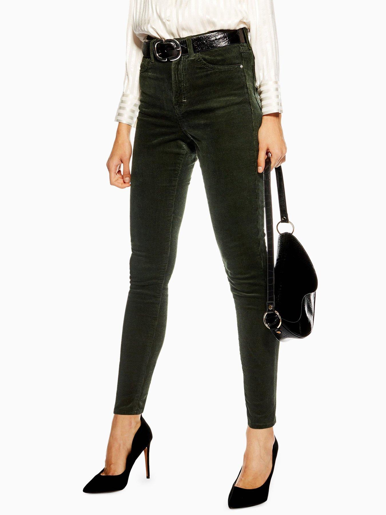 topshop green jeans